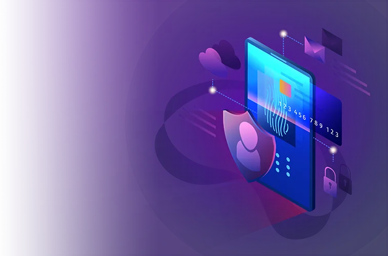 Cybersecurity protection illustration - Oriole Security